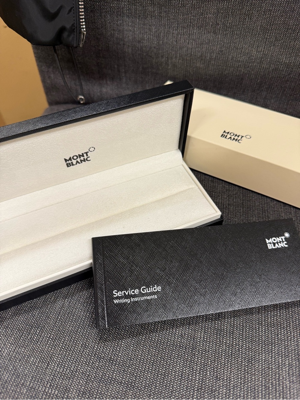 BNIB Montblanc Pen Gift Box Set with Service Guide